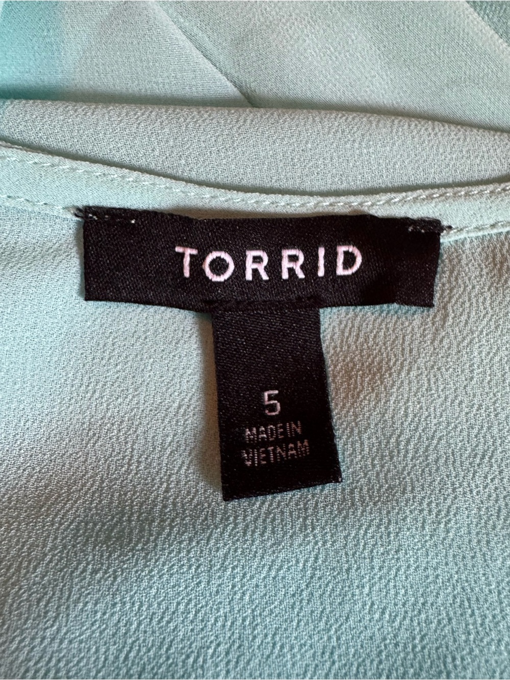 Torrid Light Aqua to Coral Ombre rainbow Maxi Kimono 5X - Picture 6 of 6
